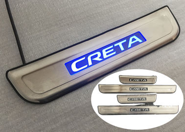 ประเทศจีน ตะเบียงประตูด้านข้าง LED สีฟ้าทนทาน สําหรับ Hyundai IX25 CRETA 2014 2015 ผู้ผลิต