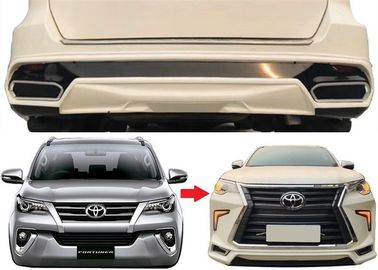 ประเทศจีน Lexus Style Body Kits แบมเปอร์ด้านหน้า และ แบมเปอร์ด้านหลัง สําหรับ Toyota Fortuner 2016 2018 ผู้ผลิต