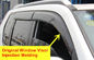 OE Style Car Window Visors For Nissan X - Trail 2008 - 2013 ราง / ป้องกันฝน ผู้ผลิต