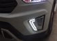 Hyundai 2014 2015 IX25 Creta ไฟขับรถกลางวันที่มีสัญญาณเปลี่ยนทางสีเหลือง LED ผู้ผลิต